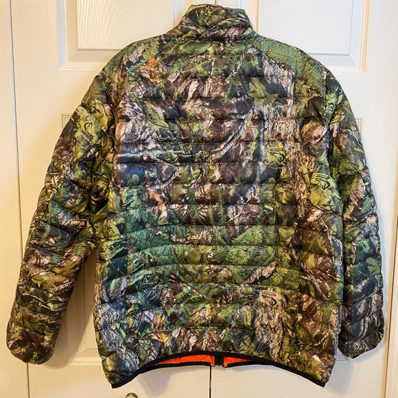 The American Outdoorsman Duck Down Reversible Jacket with Pouch - Picture 2 of 7